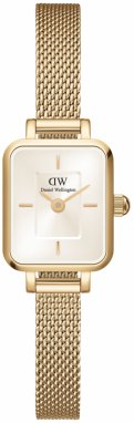 Daniel Wellington Analógové hodinky  zlatá / šedobiela