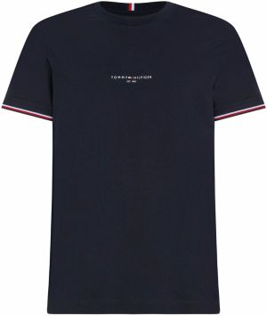 TOMMY HILFIGER Tričko  námornícka modrá / červená / biela