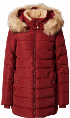 ONLY Zimný kabát 'CAMILLA'  hrdzavo červená