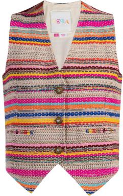 IZIA Vesta  krémová / žltá / oranžová / ružová