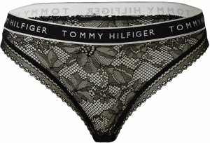 Tommy Hilfiger Underwear Nohavičky  striebornosivá / čierna