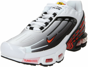 Nike Sportswear Nízke tenisky 'Air Max Plus 3'  grafitová / červená / biela