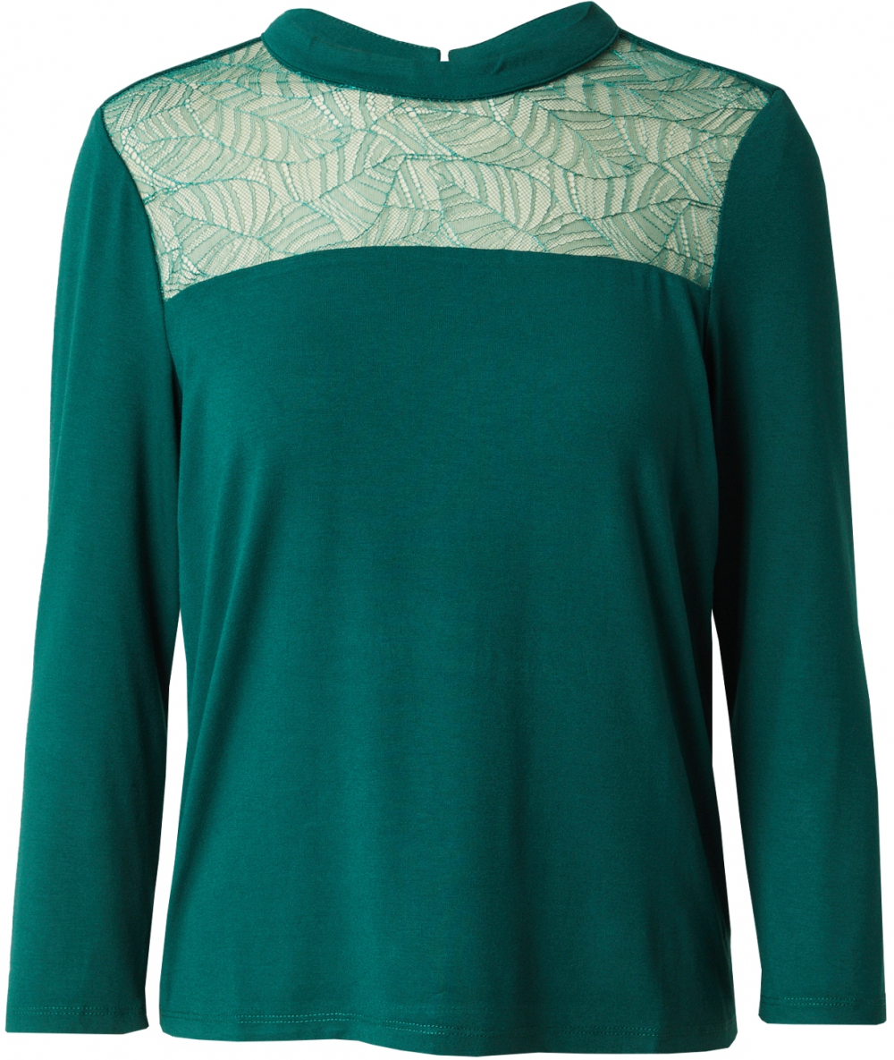 ABOUT YOU Tričko 'Cathleen'  tmavozelená