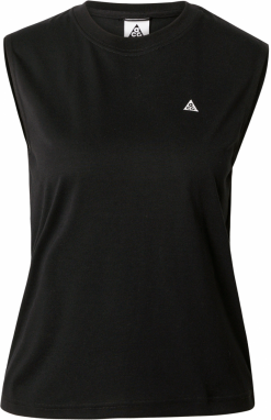 Nike Sportswear Top  čierna / biela