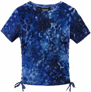 Desigual Tričko 'Triestre'  modrá / námornícka modrá / svetlomodrá