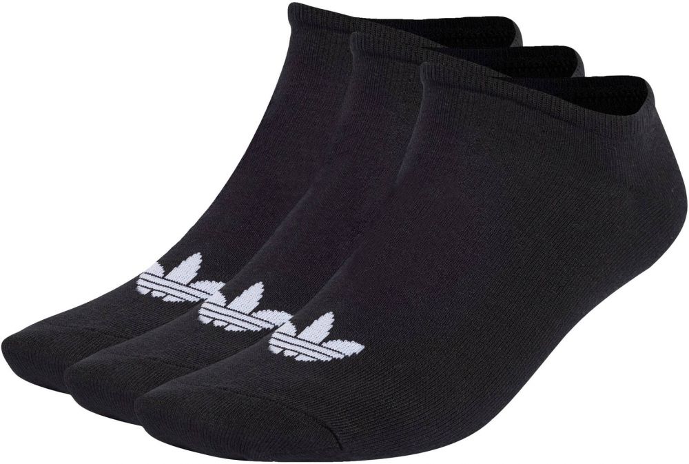 ADIDAS ORIGINALS Ponožky 'Trefoil Liner'  čierna / biela