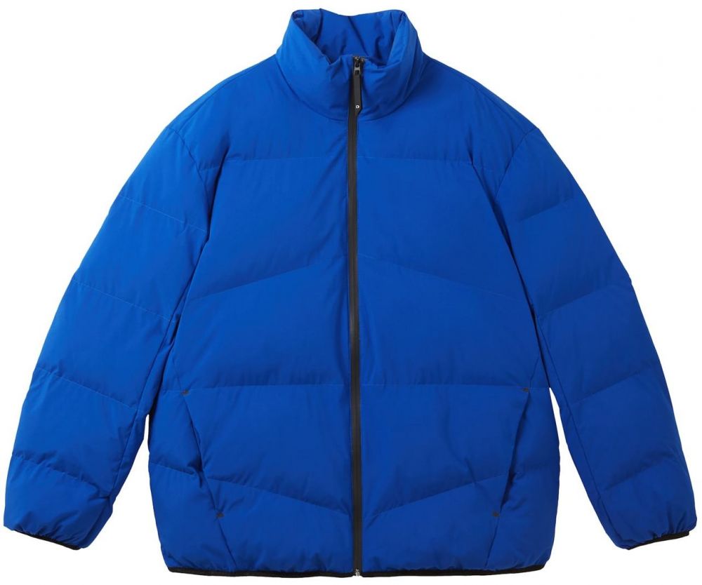 TOM TAILOR DENIM Prechodná bunda  kráľovská modrá / čierna