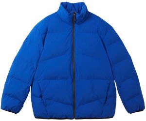 TOM TAILOR DENIM Prechodná bunda  kráľovská modrá / čierna