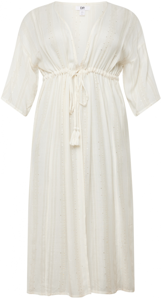 Dorothy Perkins Curve Kardigán  béžová / zlatá / šedobiela