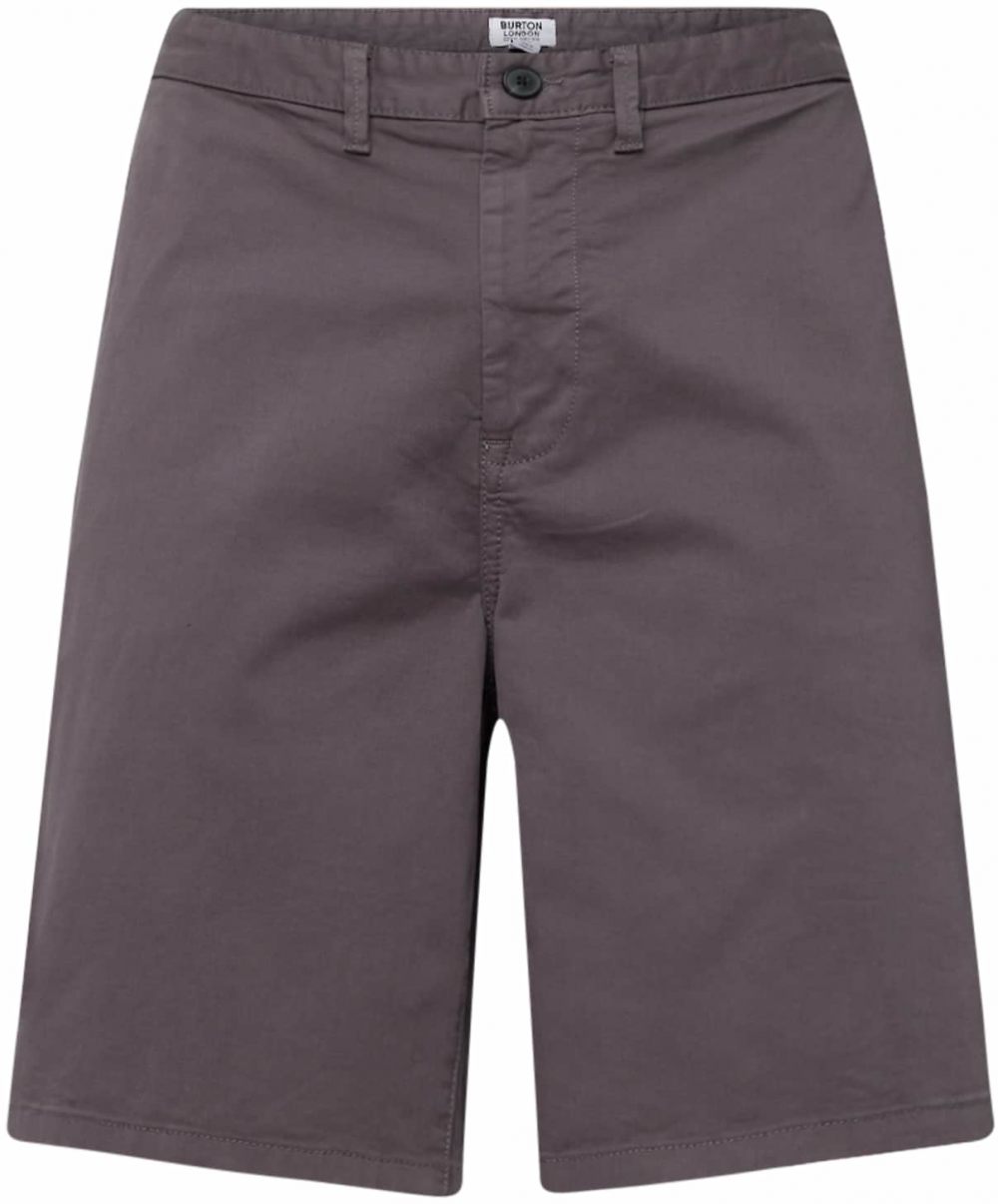 BURTON MENSWEAR LONDON Chino nohavice  tmavošedá