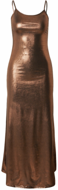 Warehouse Večerné šaty  bronzová