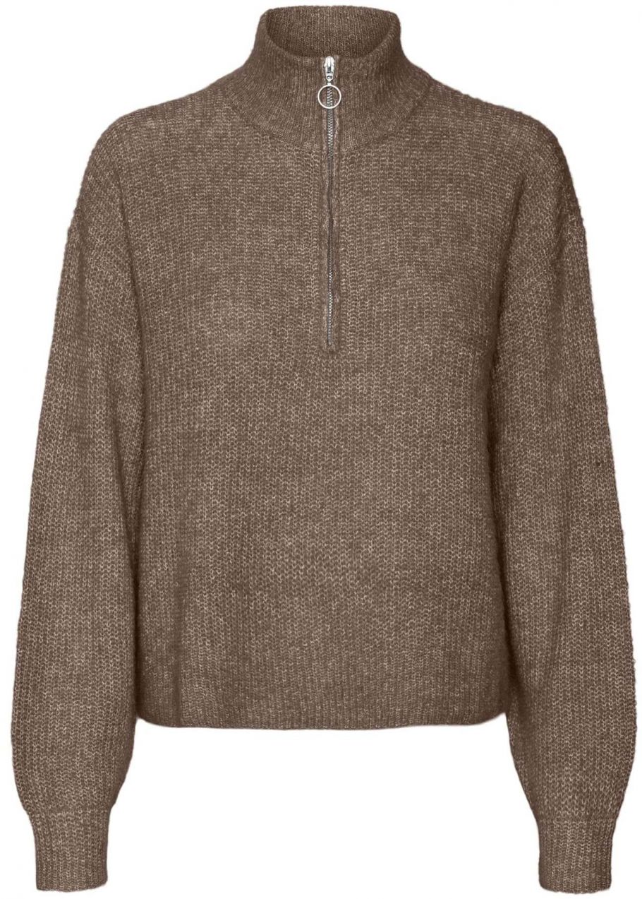 Vero Moda Petite Sveter 'MILI'  hnedá