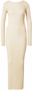 Misspap Pletené šaty  tmelová