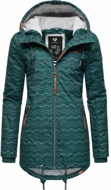 Ragwear Zimná bunda 'Zuzka'  zelená / svetlozelená
