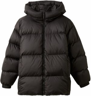 TOM TAILOR DENIM Zimná bunda  čierna