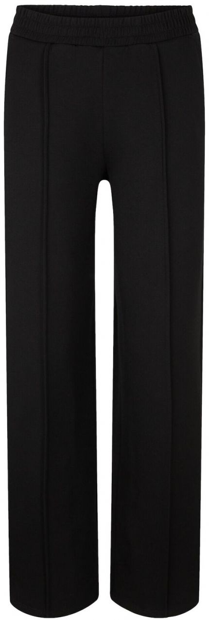 TOM TAILOR DENIM Nohavice s pukmi  čierna