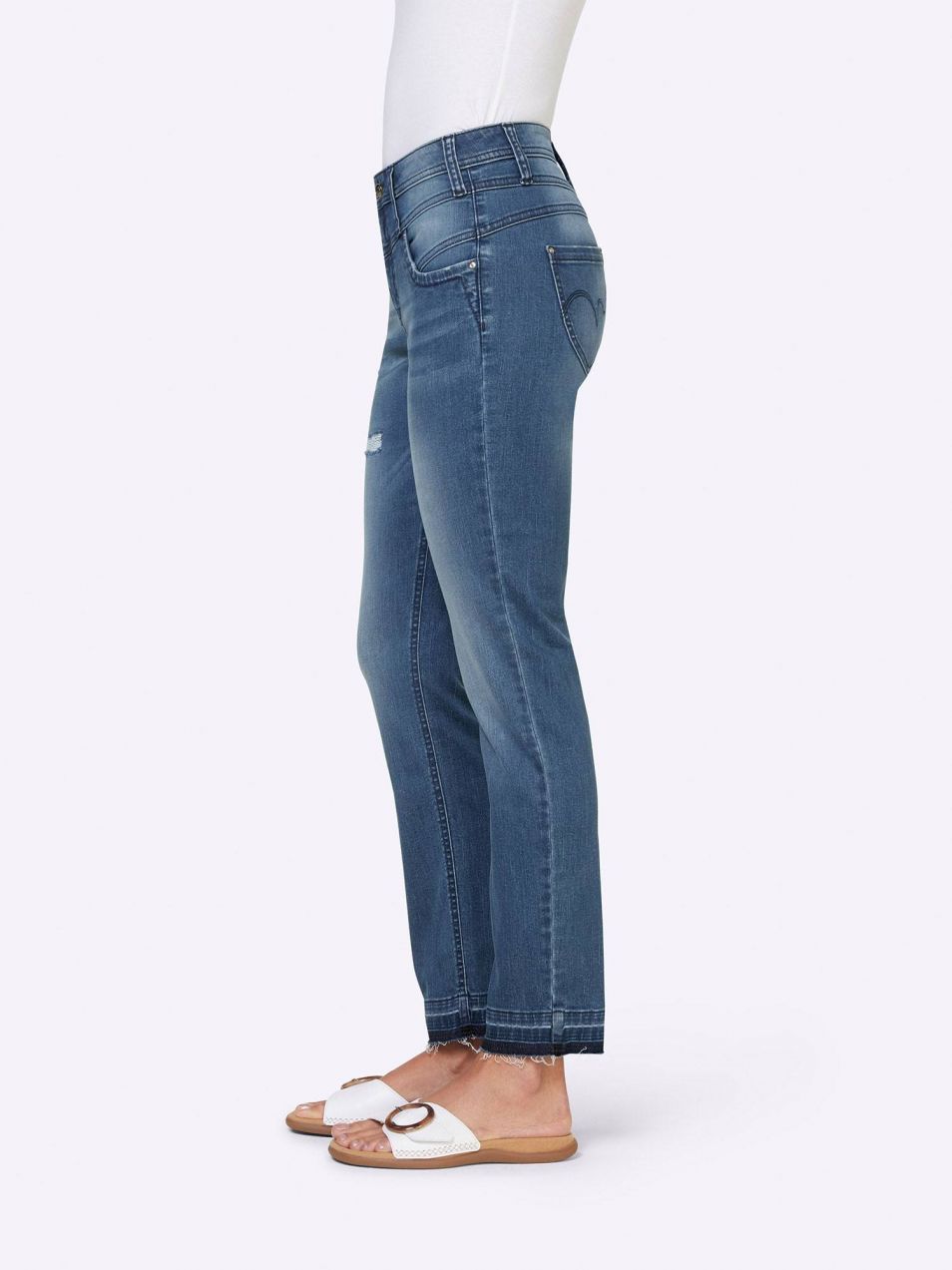 heine Džínsy  modrá denim