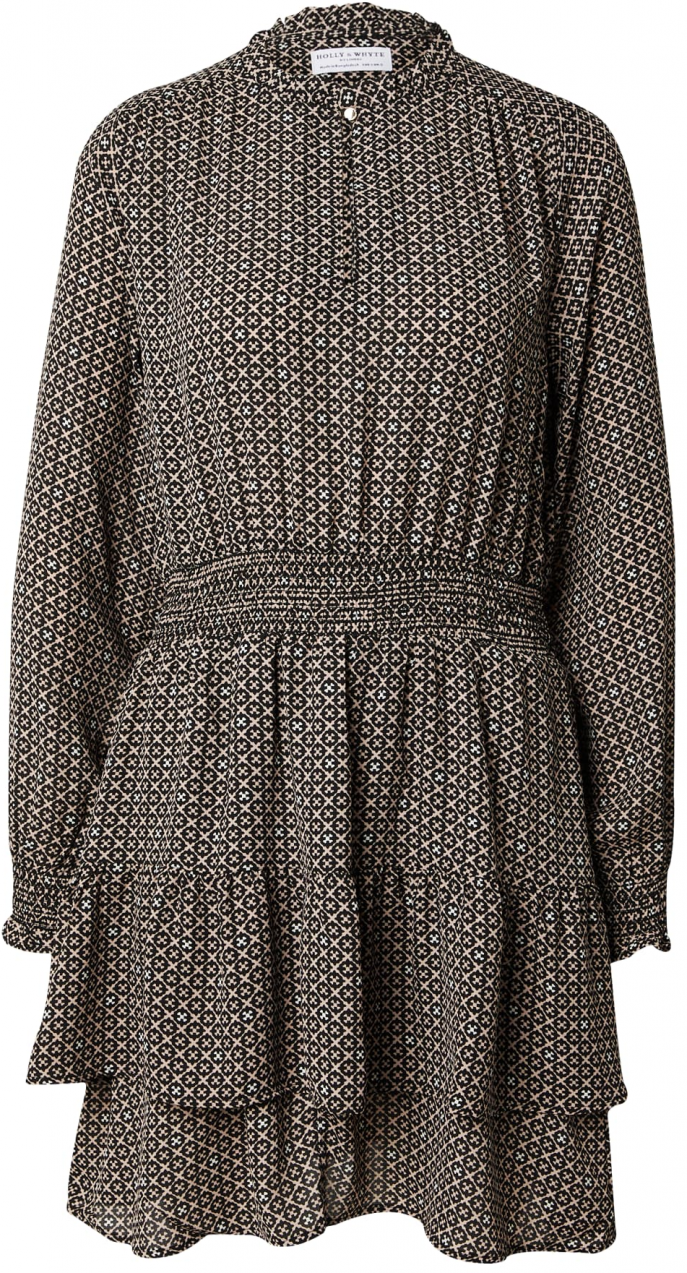 Lindex Šaty 'Diana'  telová / čierna