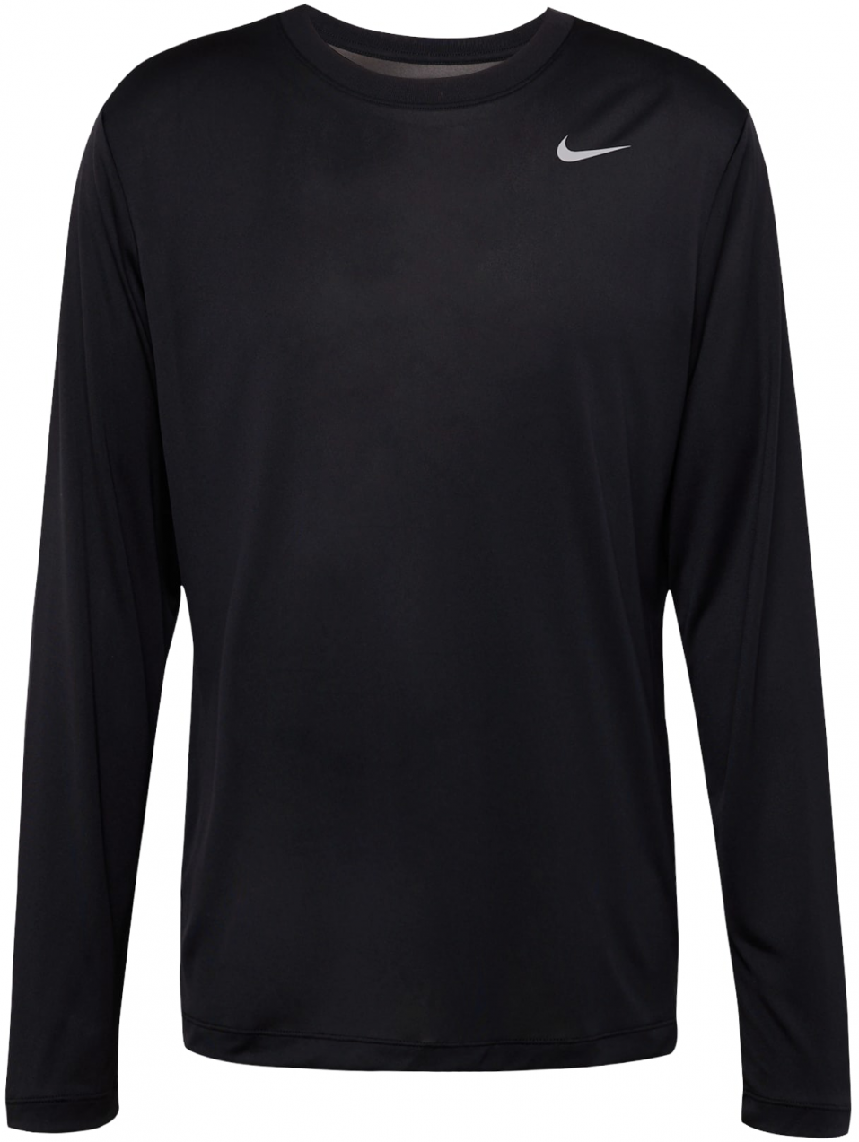 NIKE Funkčné tričko  čierna / biela