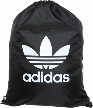 ADIDAS ORIGINALS Vak 'Trefoil Gym Sack'  čierna / prírodná biela