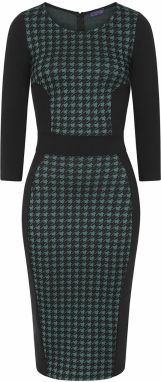 HotSquash Puzdrové šaty  zelená / čierna