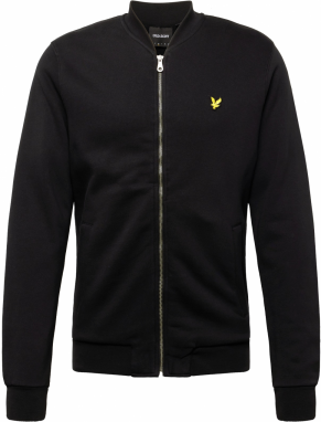 Lyle & Scott Tepláková bunda  žltá / čierna