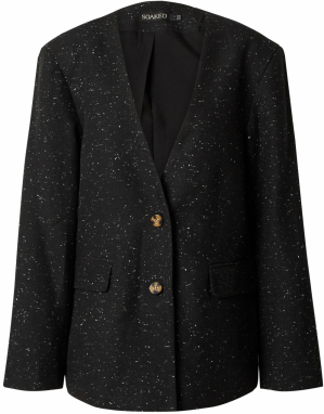 SOAKED IN LUXURY Blejzer 'Sus'  čierna / strieborná