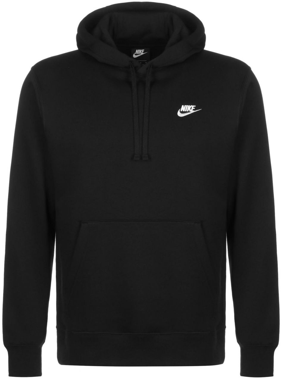 Nike Sportswear Mikina 'Club Fleece'  čierna / biela