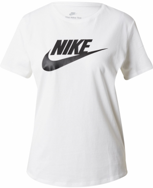 Nike Sportswear Tričko 'Essential'  čierna / biela