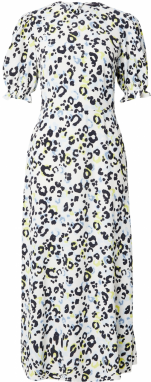 Marks & Spencer Šaty 'Bloom'  slonová kosť / opálová / žltá / čierna