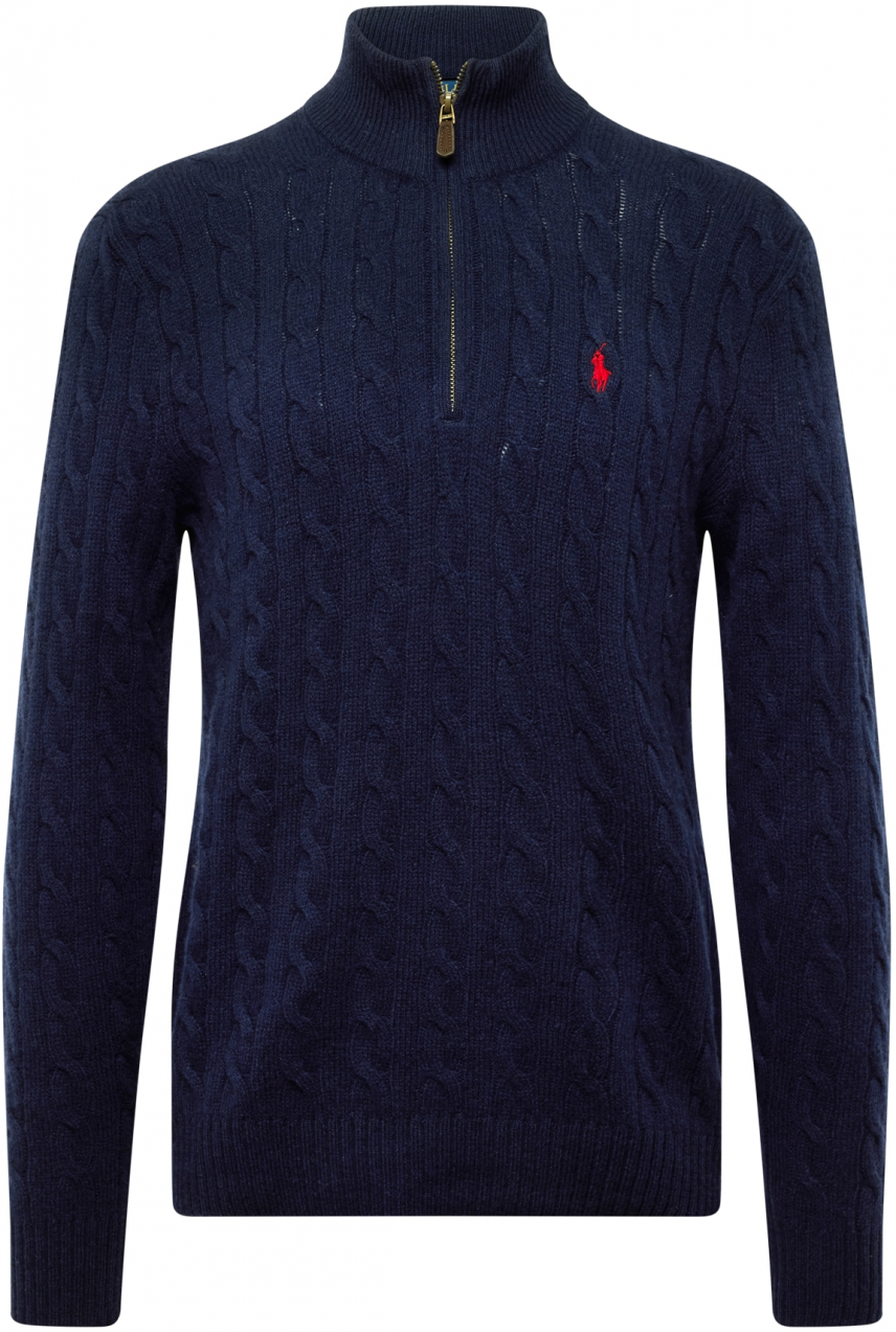 Polo Ralph Lauren Sveter  námornícka modrá / červená