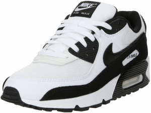Nike Sportswear Nízke tenisky 'Air Max 90'  čierna / biela