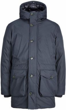 JACK & JONES Zimná parka 'Clement'  námornícka modrá