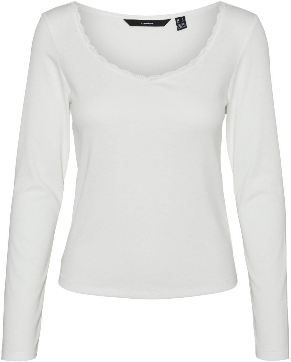 VERO MODA Tričko 'GEMMA'  biela