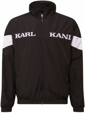 Karl Kani Prechodná bunda  čierna / biela