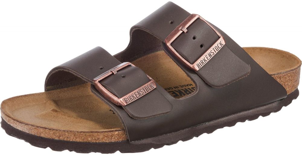 BIRKENSTOCK Šľapky 'Arizona'  čokoládová