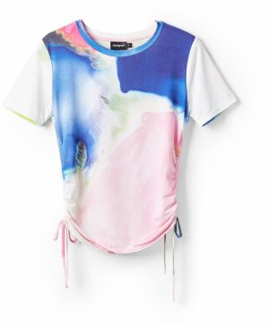 Desigual Tričko  zmiešané farby / ružová