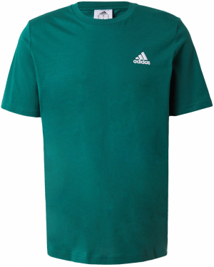 ADIDAS SPORTSWEAR Funkčné tričko 'Essentials'  zelená / biela