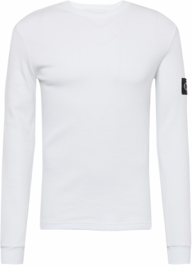 Calvin Klein Jeans Tričko  čierna / biela