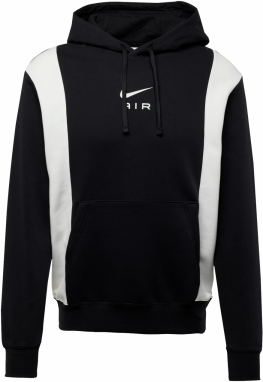 Nike Sportswear Mikina 'AIR'  čierna / biela
