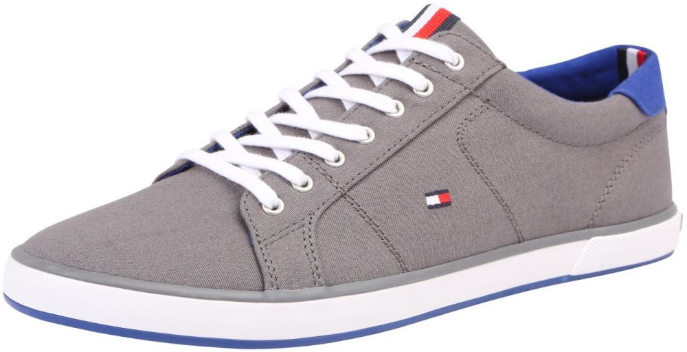 TOMMY HILFIGER Nízke tenisky 'Harlow'  modrá / tmavošedá / červená / biela