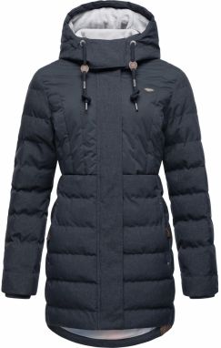 Ragwear Zimná parka 'Ashanta'  námornícka modrá / svetlosivá