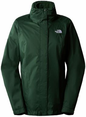 THE NORTH FACE Outdoorová bunda 'EVOLVE II'  tmavozelená / biela