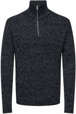 Only & Sons Sveter 'Malaki'  námornícka modrá / biela