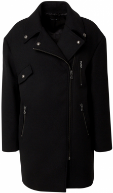 Sisley Prechodný kabát  čierna