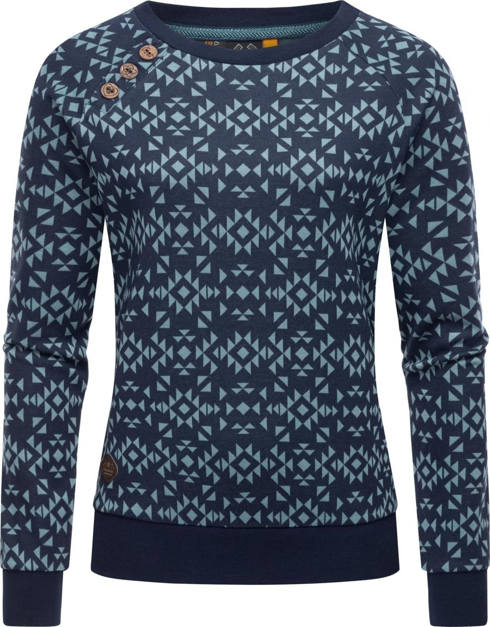 Ragwear Mikina 'Darria'  modrá / námornícka modrá