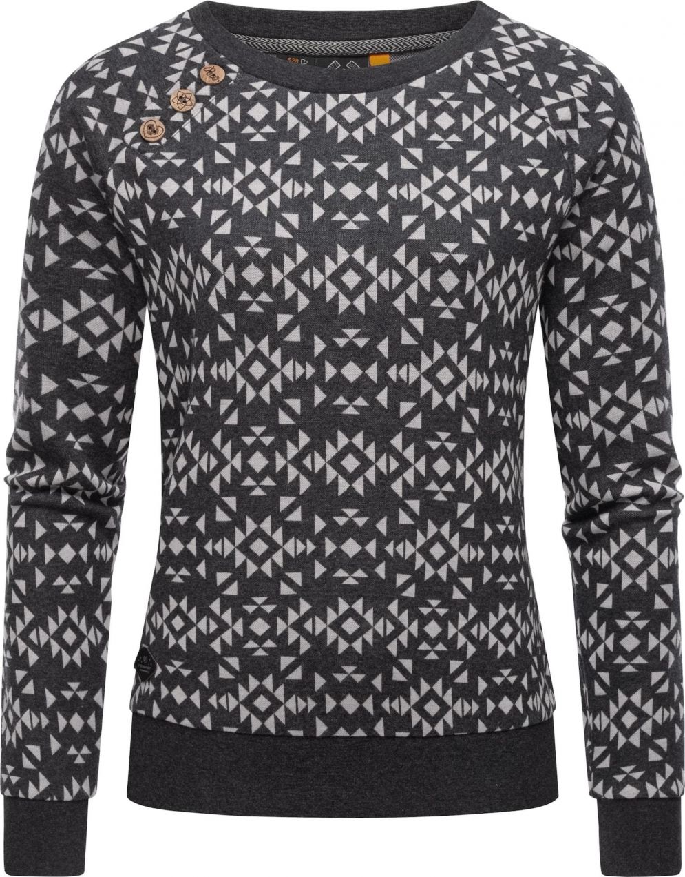 Ragwear Mikina 'Darria'  sivá / antracitová