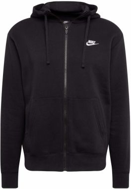 Nike Sportswear Tepláková bunda 'Club Fleece'  čierna