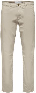 SELECTED HOMME Chino nohavice 'Miles Flex'  svetlosivá