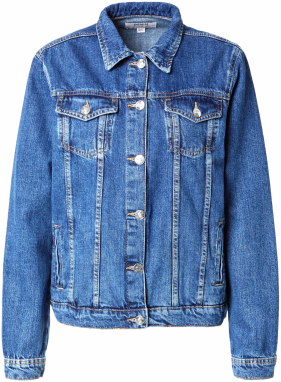 Dorothy Perkins Prechodná bunda  modrá denim